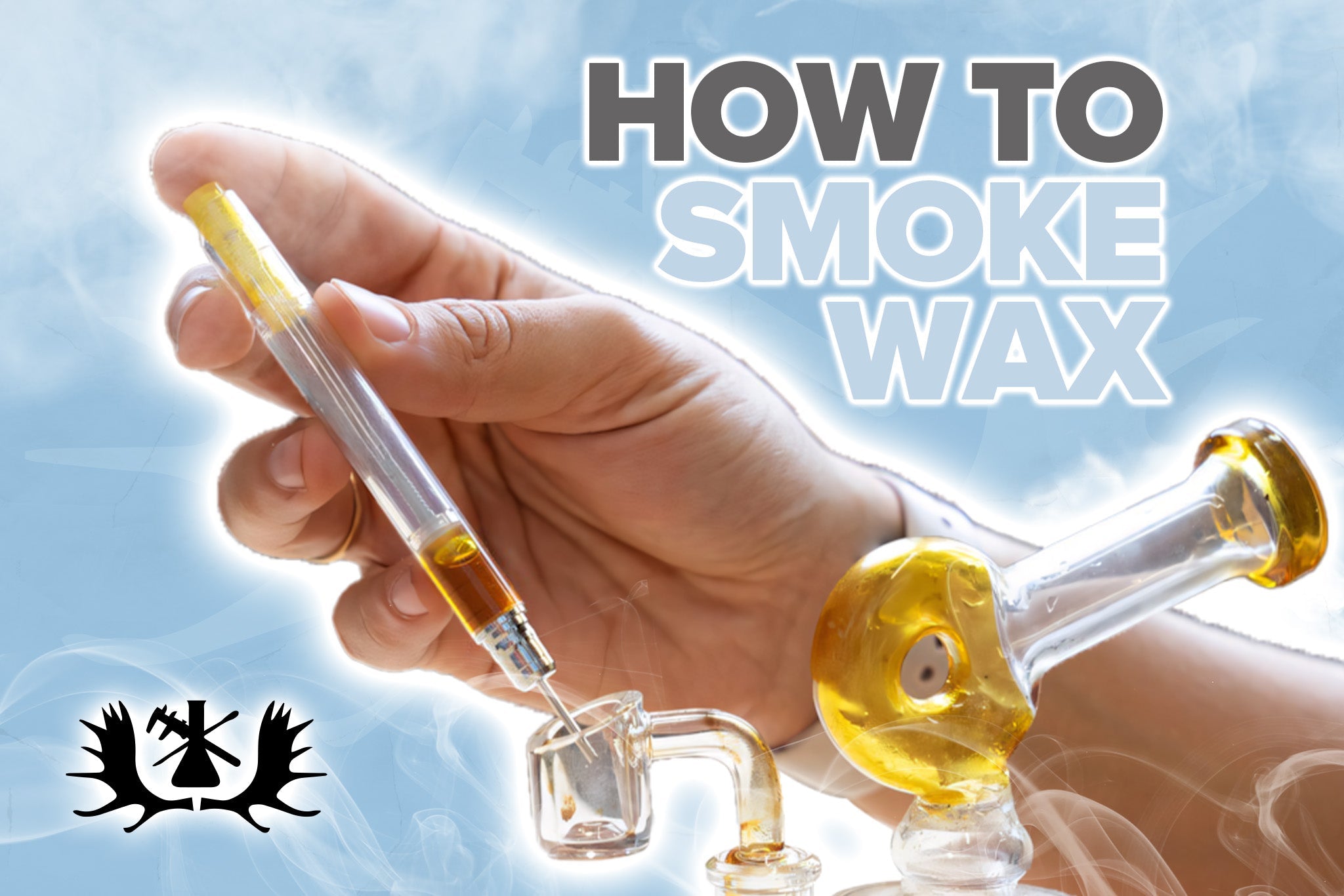 how to smoke wax