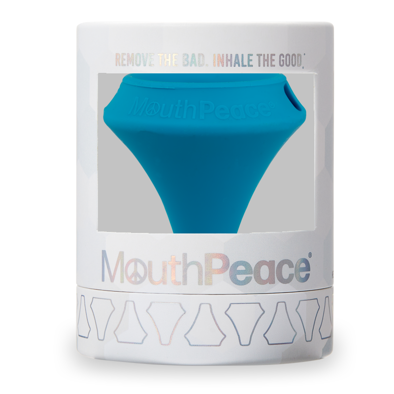 MouthPeace Blue in packaging