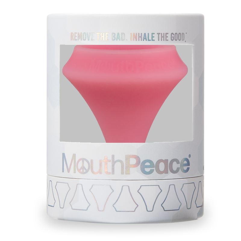 MouthPeace Glow Pink packaging