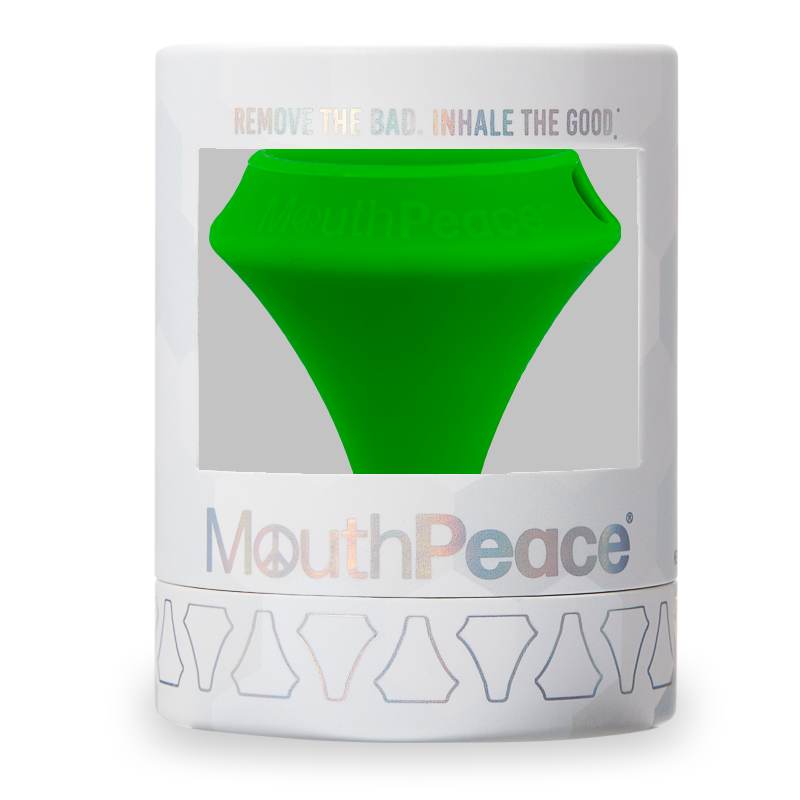 Mouthpeace green packaging