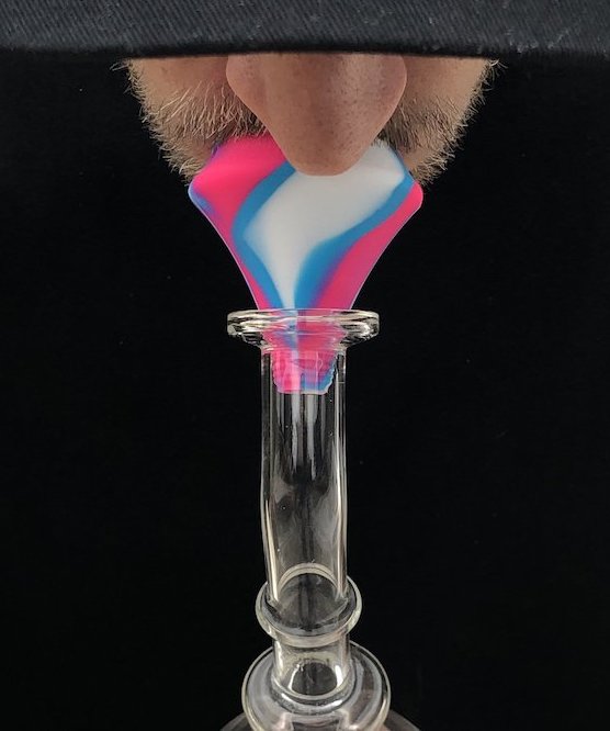 using mouthpeace with bong
