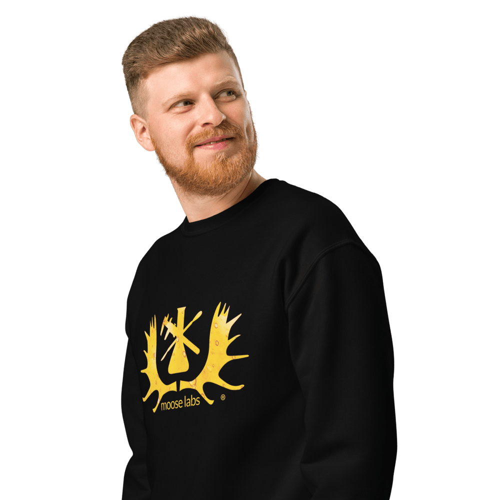 2350120_20463Product mockupSBlackMoose (S)Labs Crew Neck SweatshirtMoose Labs LLCMoose (S)Labs Crew Neck Sweatshirt - Moose Labs LLC
