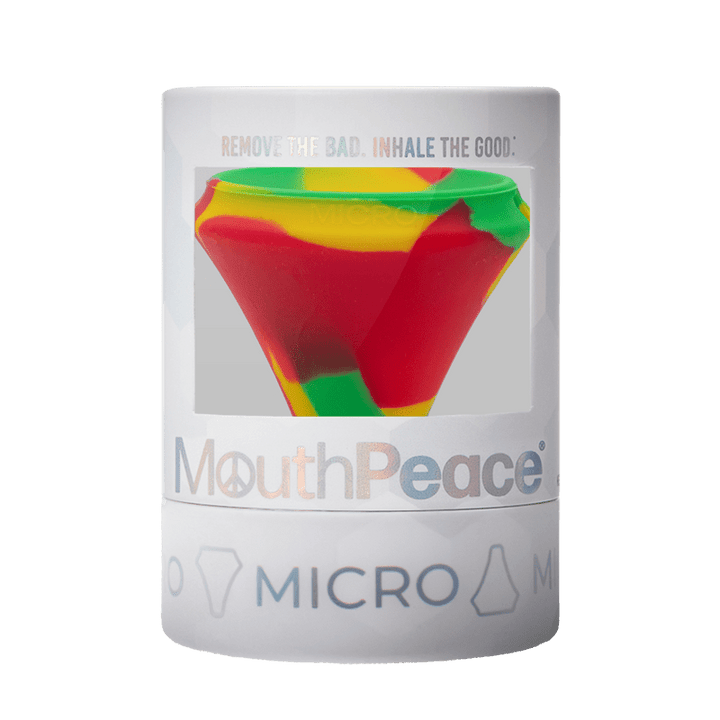 MICRO-RASTA676821393913MouthPeace Micro packaging with a colorful mouthpiece on a white backgroundRastaMouthPeace MicroBundleMoose LabsMouthPeace Micro - Moose Labs LLC