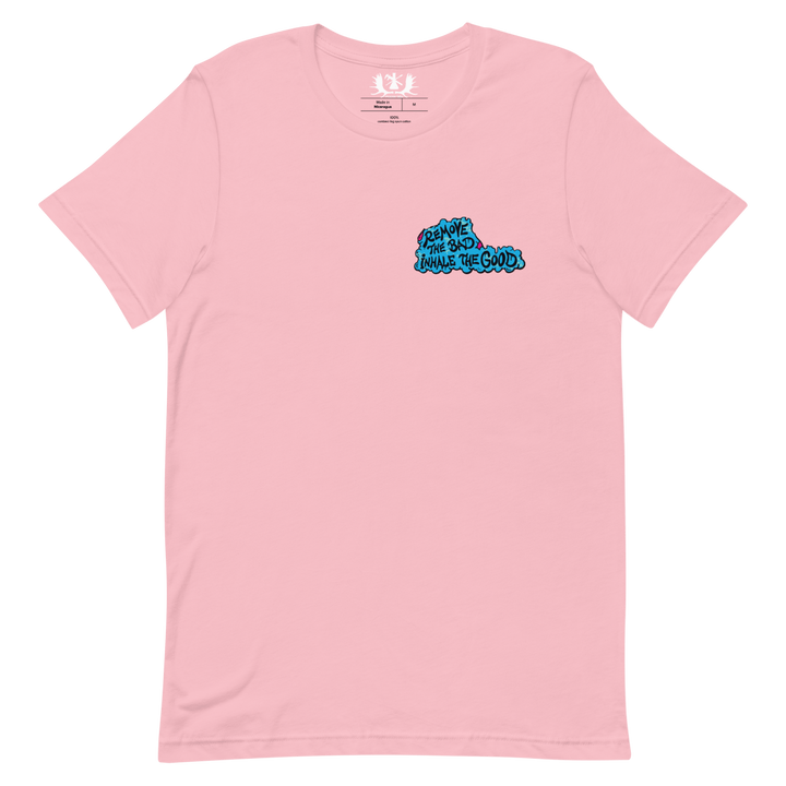 2975651_4136Product mockupSPinkRemove the Bad Blue Graffiti T-ShirtMoose LabsRemove the Bad Blue Graffiti T-Shirt - Moose Labs LLC