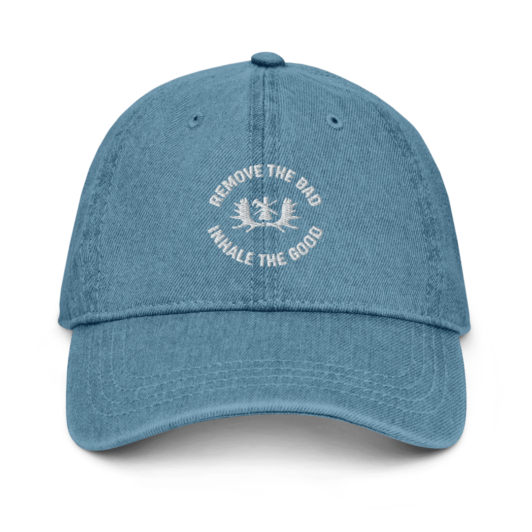 3195110_11984Product mockupRemove the Bad Loop Denim HatMoose Labs LLCRemove the Bad Loop Denim Hat - Moose Labs LLC