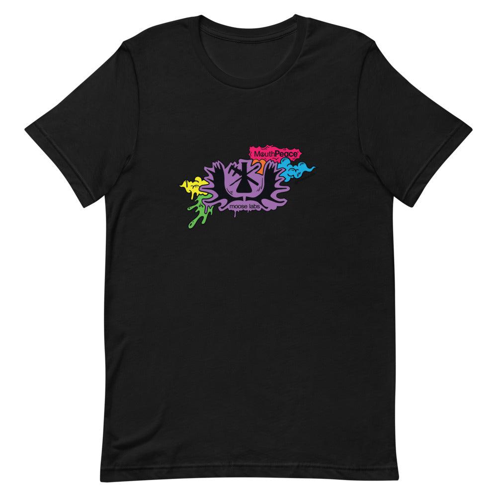 Moose Labs Purple Graffiti T-Shirt black
