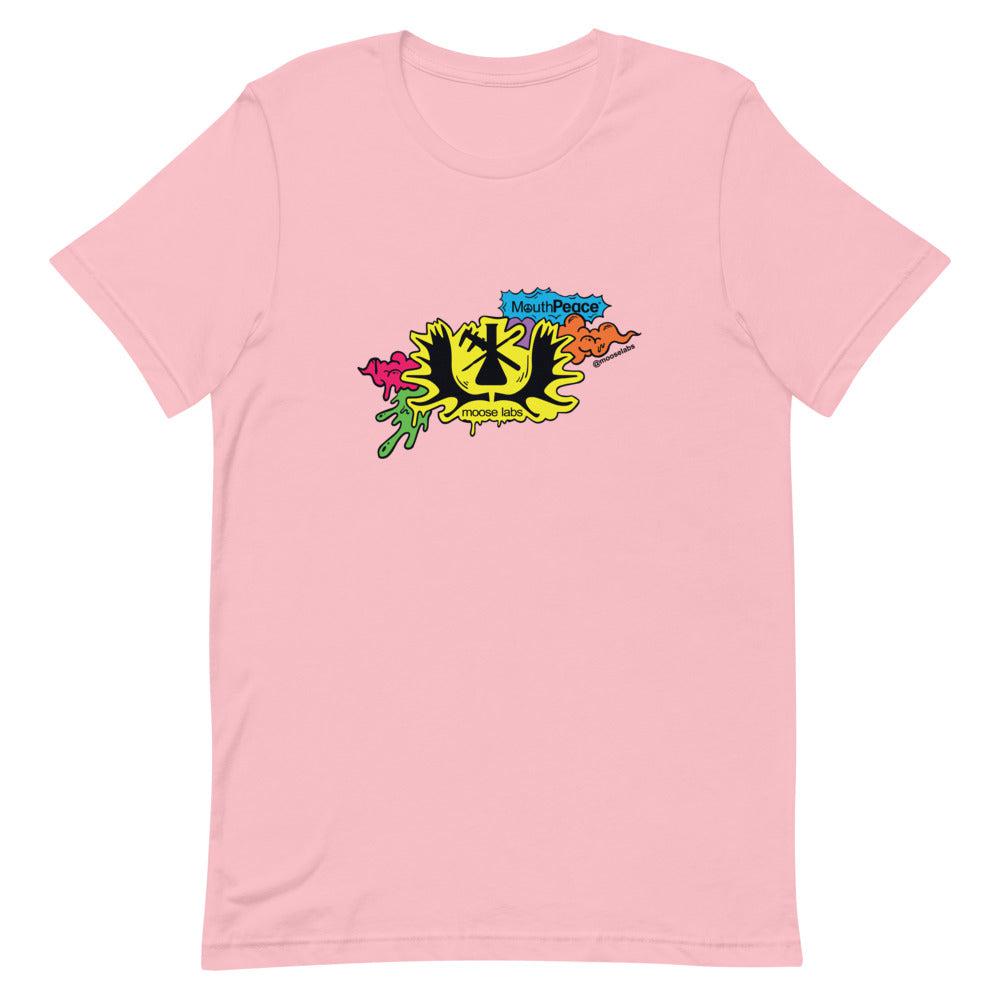 Moose Labs Graffiti T-Shirt pink