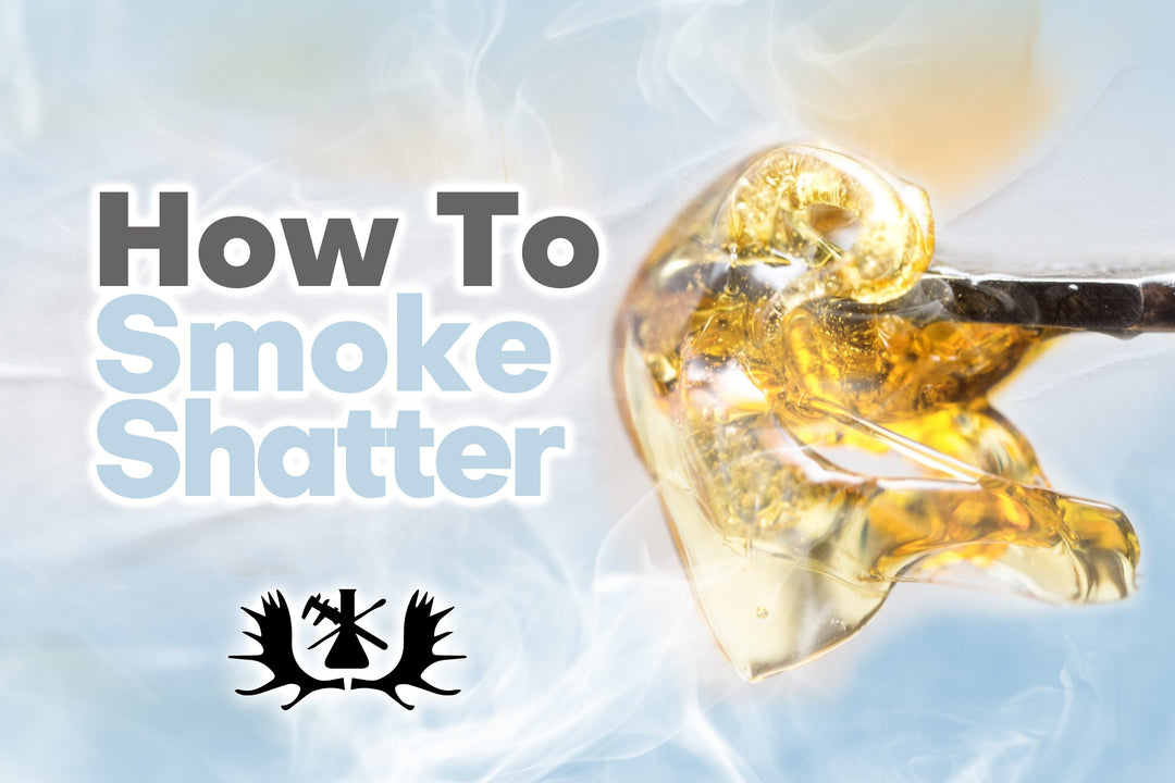 how to smoke shatter properly