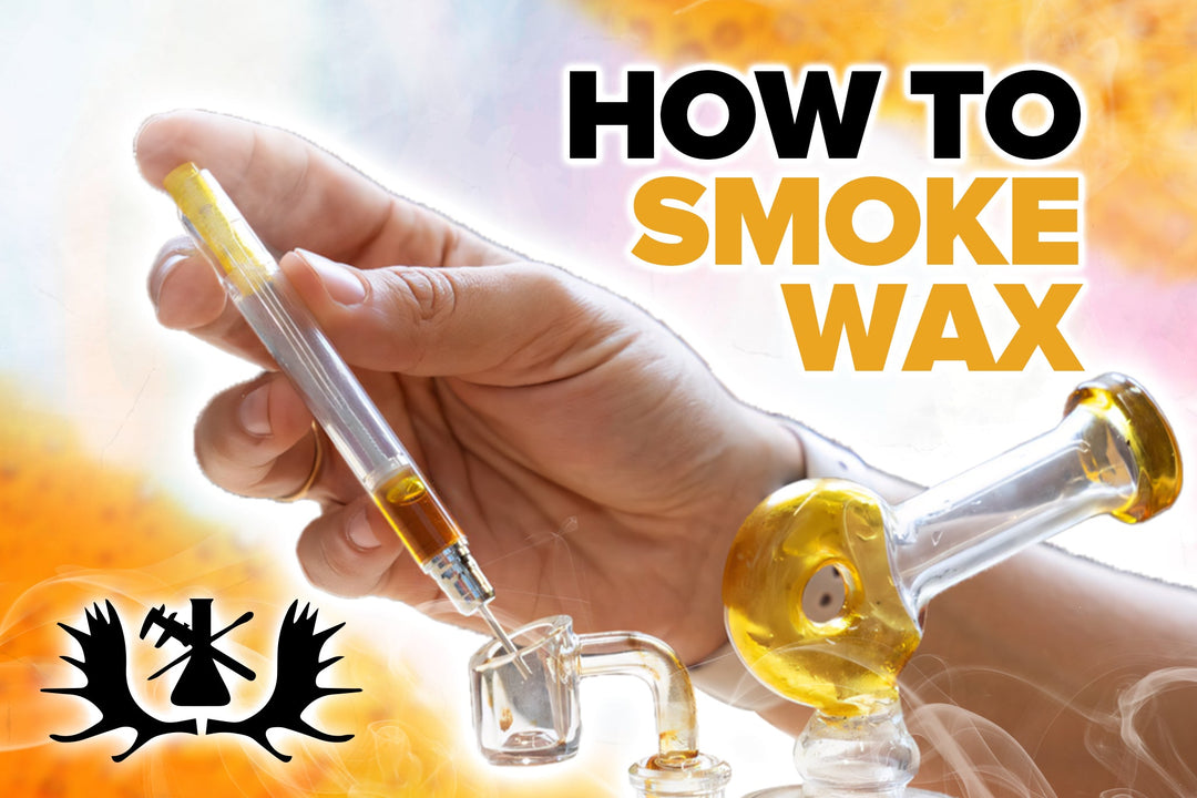 how to smoke wax