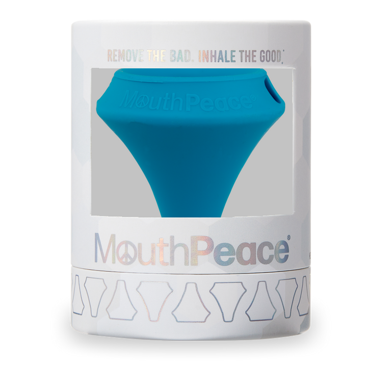 MouthPeace Blue in packaging