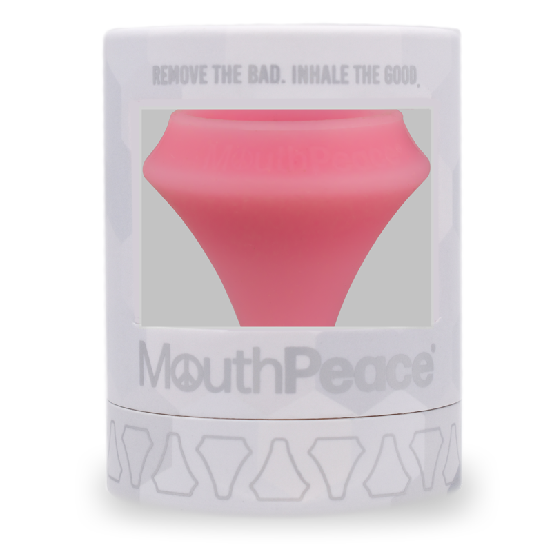MouthPeace silicone glow pink