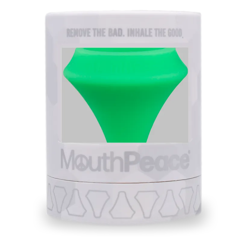 MouthPeace silicone glow green