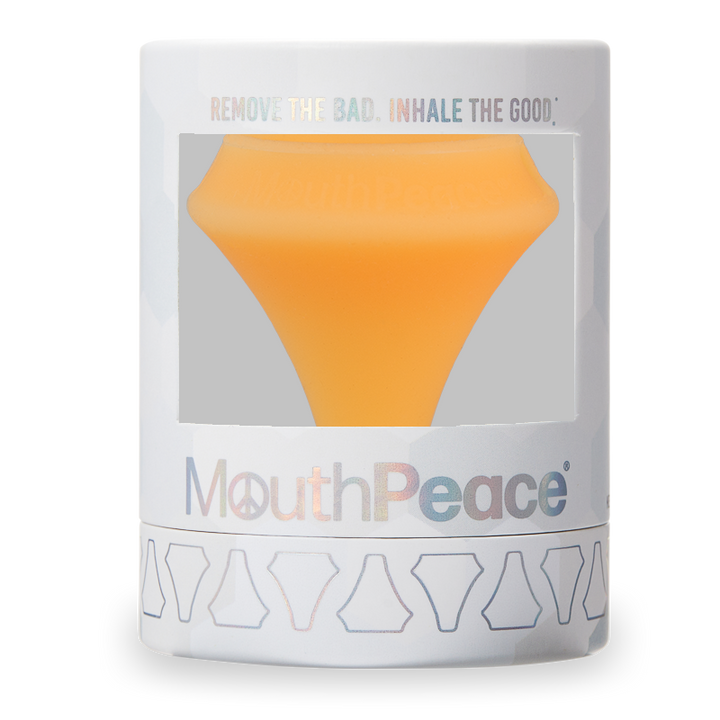 MouthPeace Glow Orange packaging