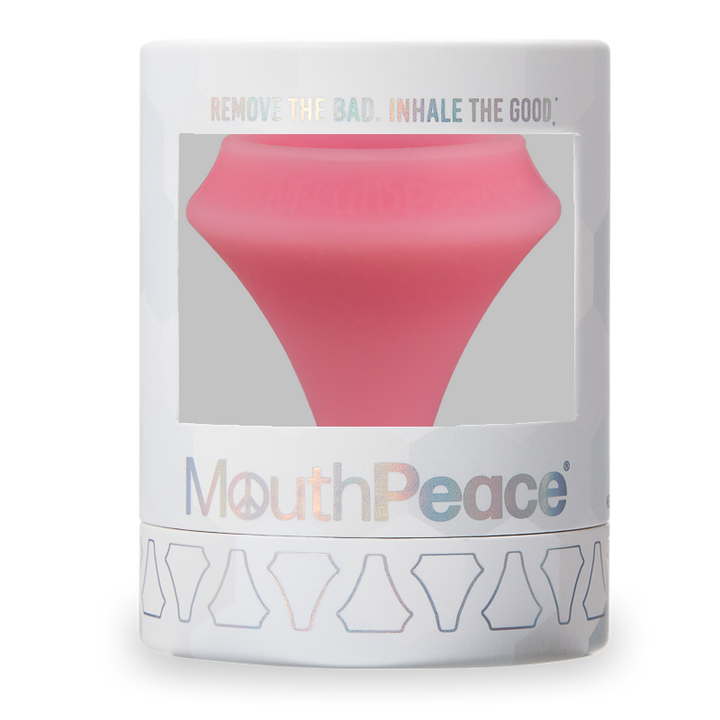 MouthPeace Glow Pink packaging