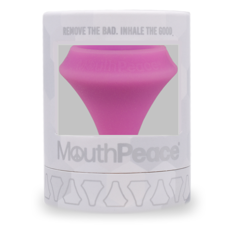 MouthPeace silicone glow purple