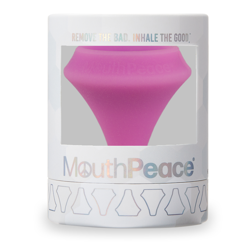 MouthPeace Glow Purple packaging