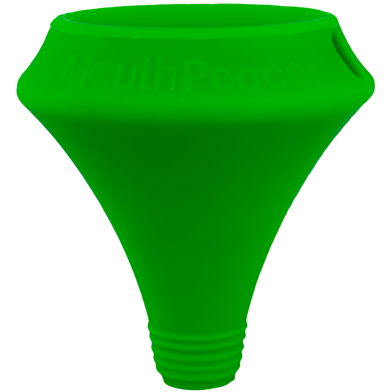 green mouthpeace silicone mouthpiece germ free filtered smoking