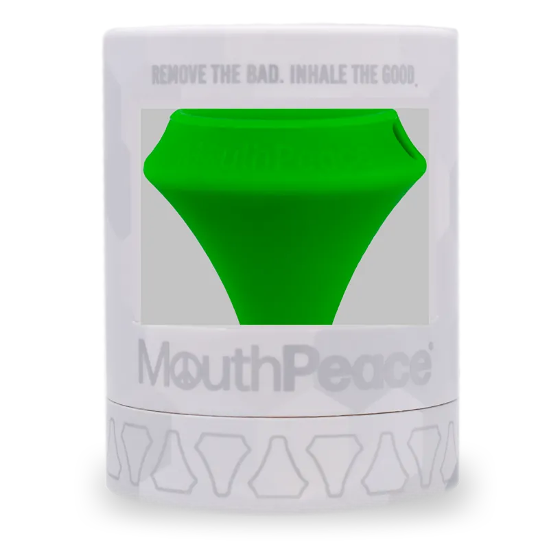 MouthPeace silicone green