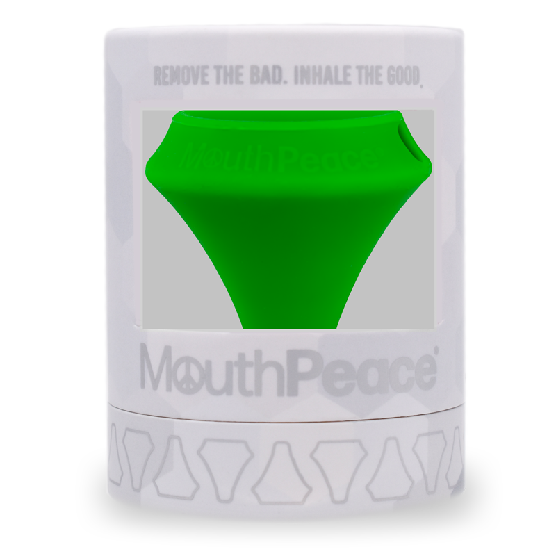 MouthPeace silicone green