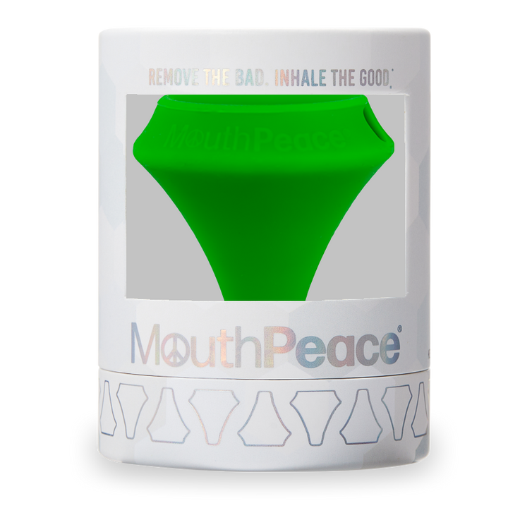 Mouthpeace green packaging