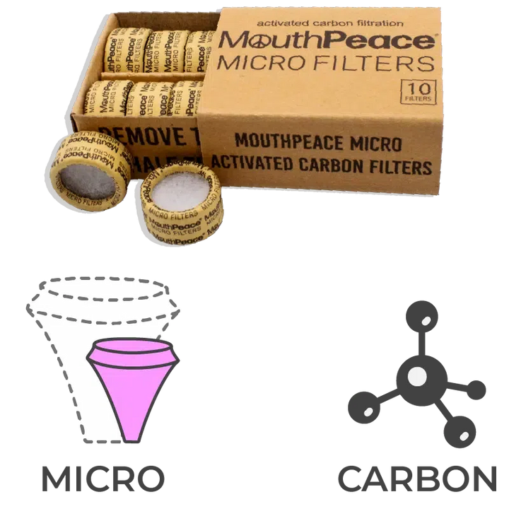 mouthpeace mini filters pink