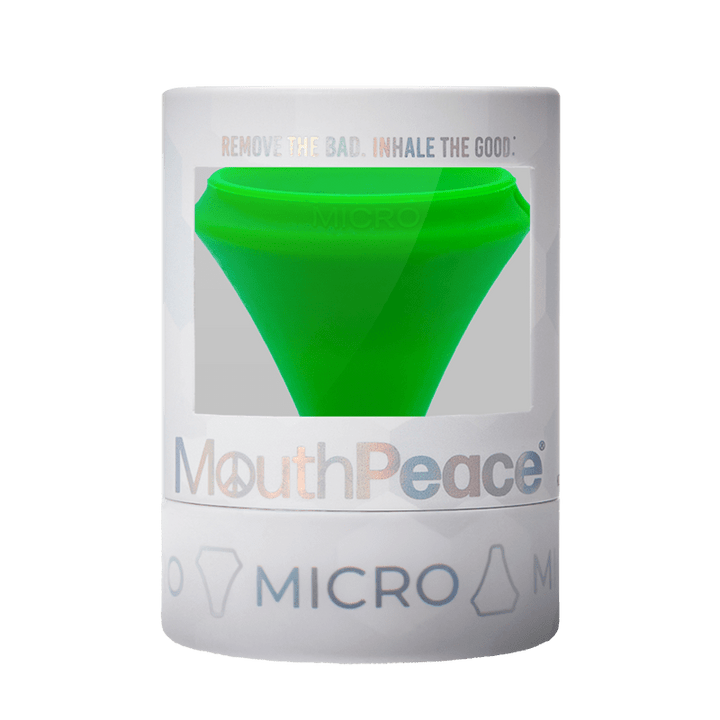 MICRO-GREEN676821327536MouthPeace Micro device packaging with green silicone piece on a white backgroundGreenMouthPeace MicroBundleMoose LabsMouthPeace Micro - Moose Labs LLC