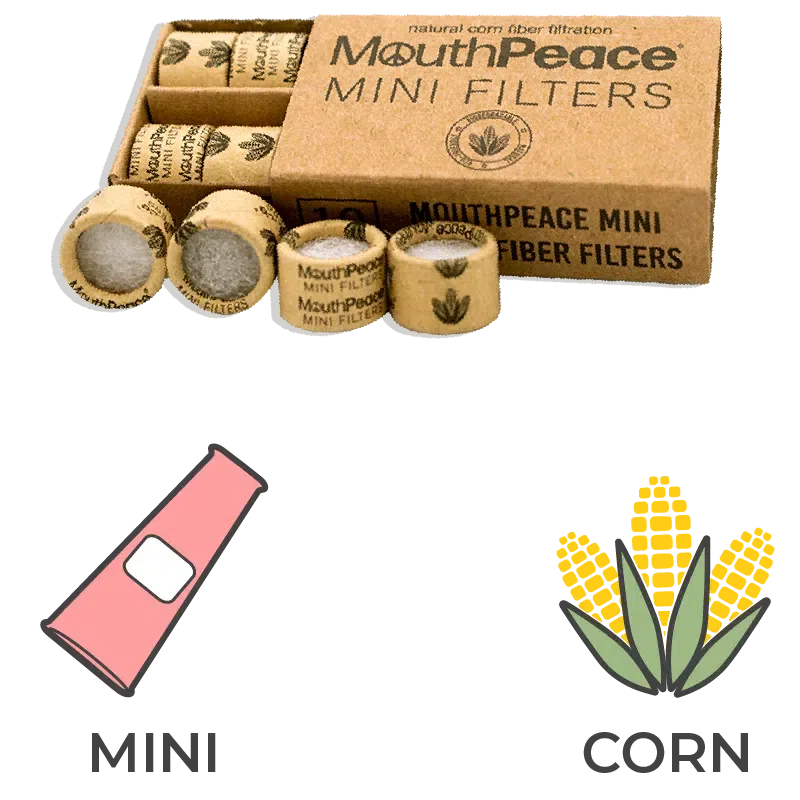 mouthpeace mini filters