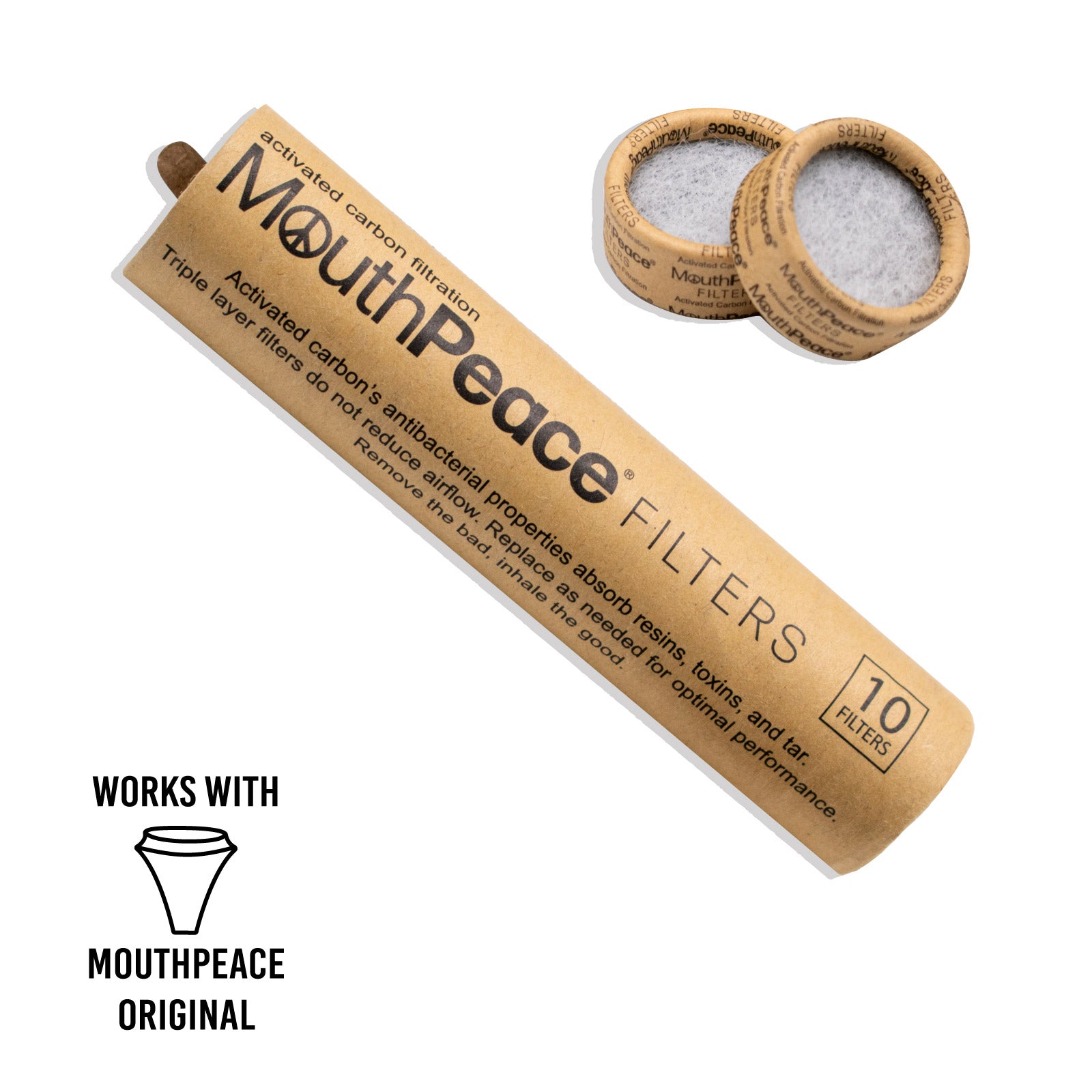 MouthPeace Carbon Filter Roll - Moose Labs LLC