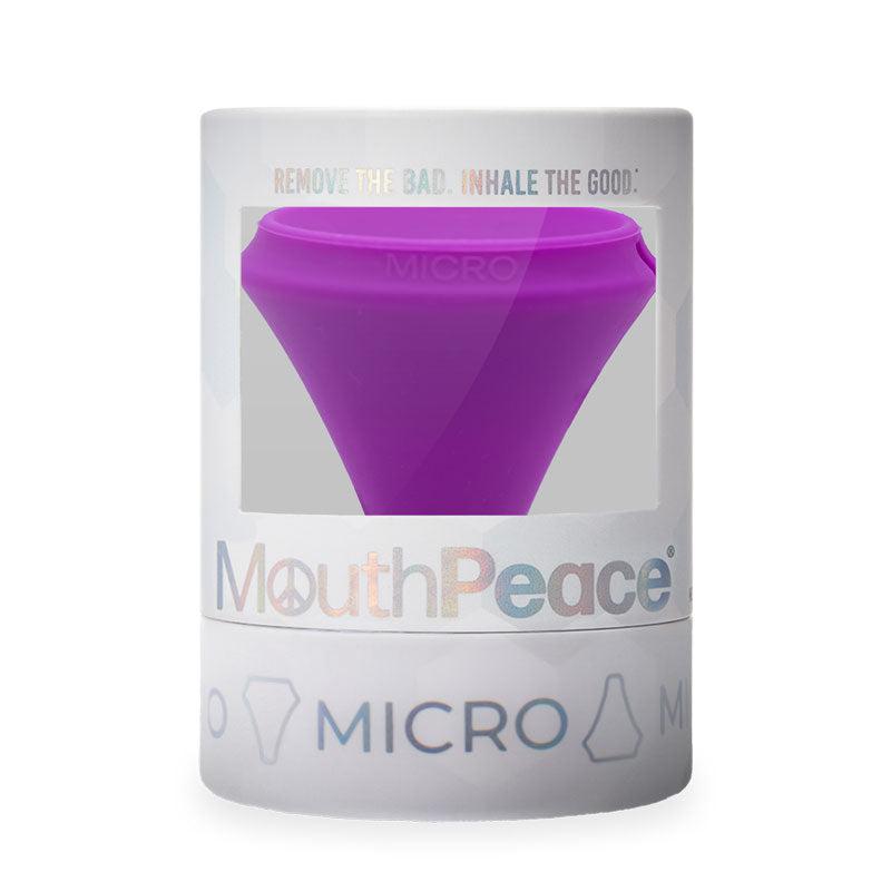 purple mouthpeace micro clean smoking bowls filters