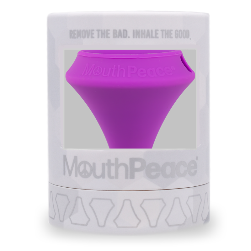 MouthPeace mouthpiece silicone purple
