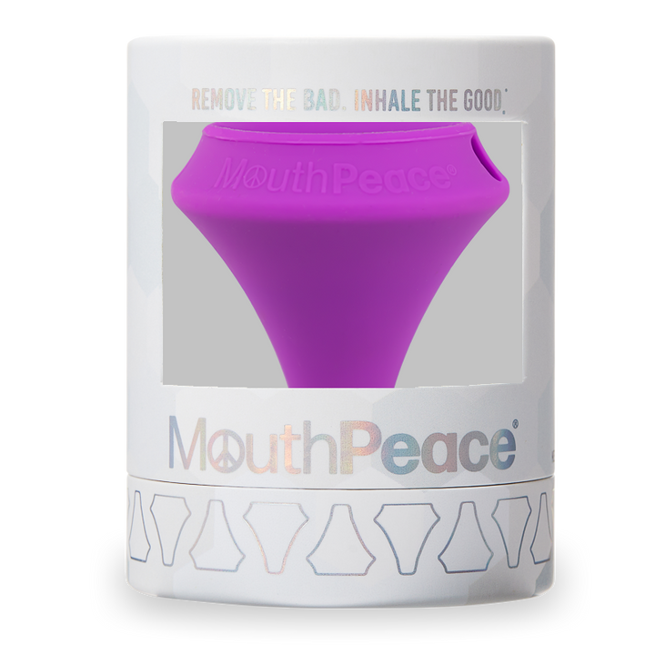 Mouthpeace Purple Packaging