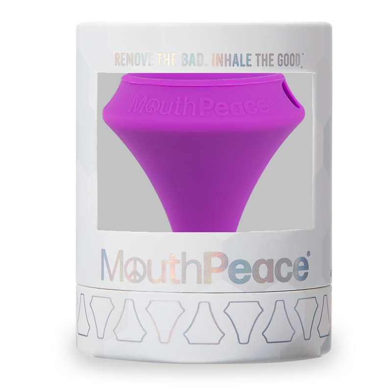 Mouthpeace Purple Packaging