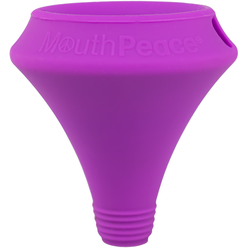 purple mouthpeace silicone mouthpiece germ free filtered smoking