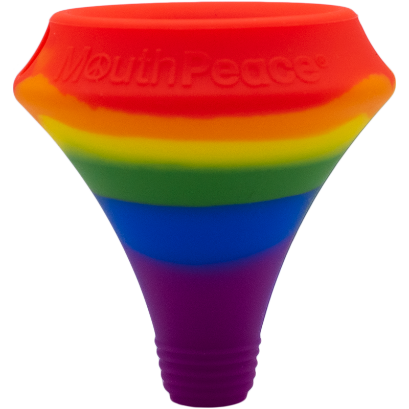 MouthPeace rainbow sherbet packaging side