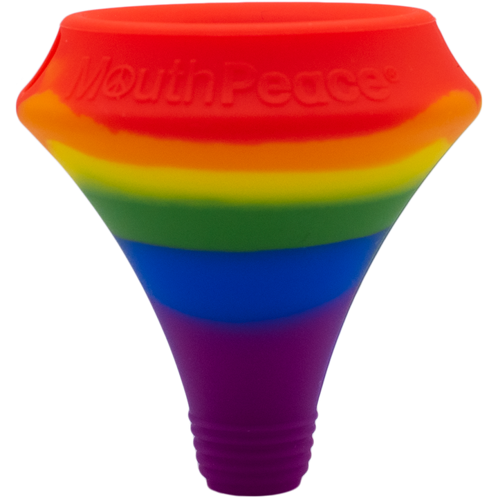 MouthPeace rainbow sherbet packaging side