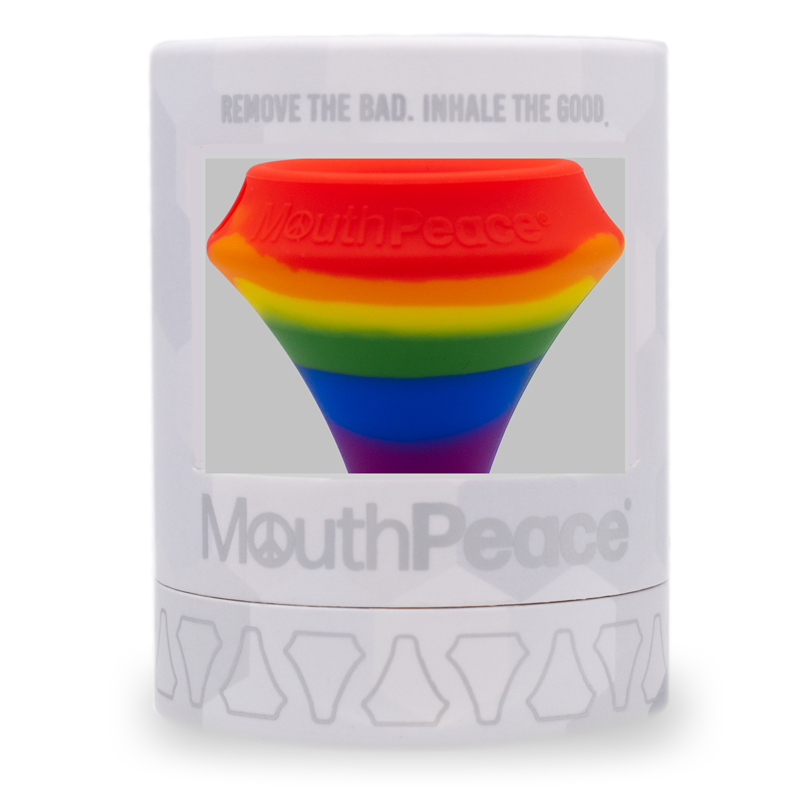 MouthPeace mouthpiece silicone rainbow