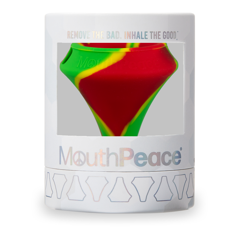 Mouthpeace Rasta Packaging side