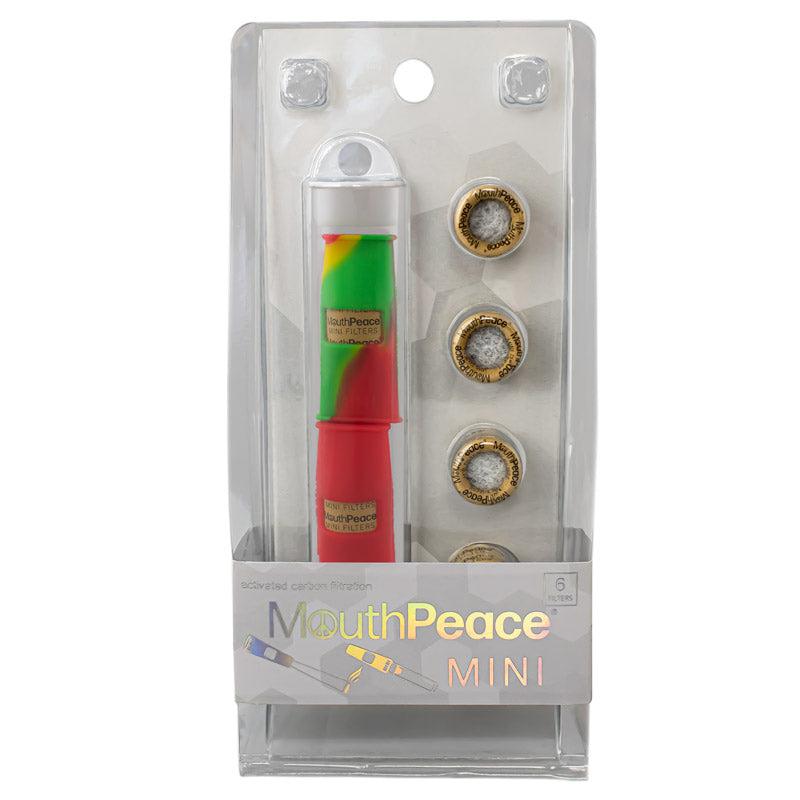 rasta panama red mouthpeace mini filtered joint smoking