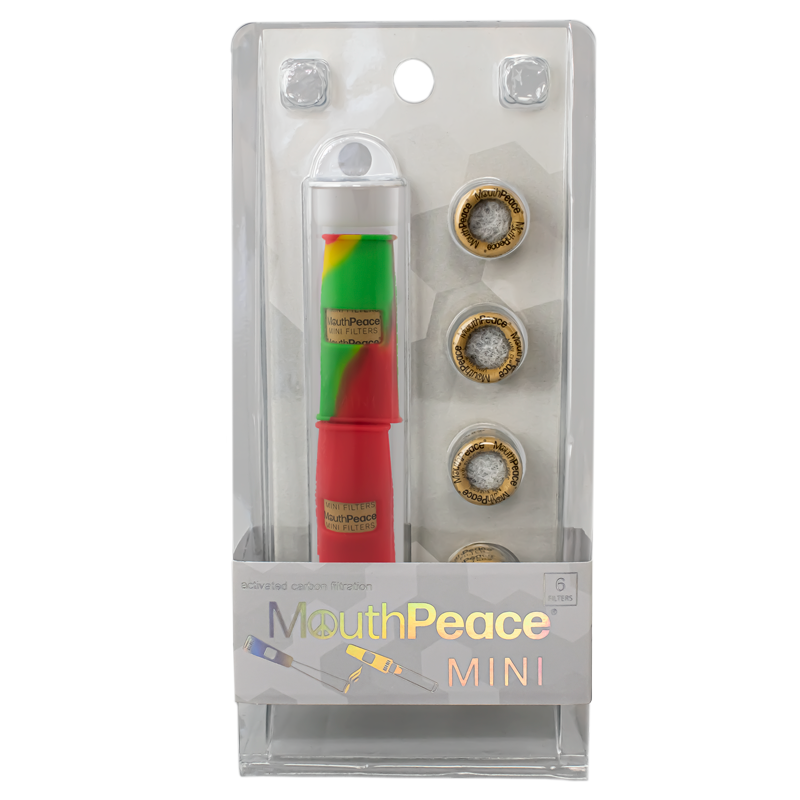 Rasta Panama Red Mouthpeace mini filtered joint smoking