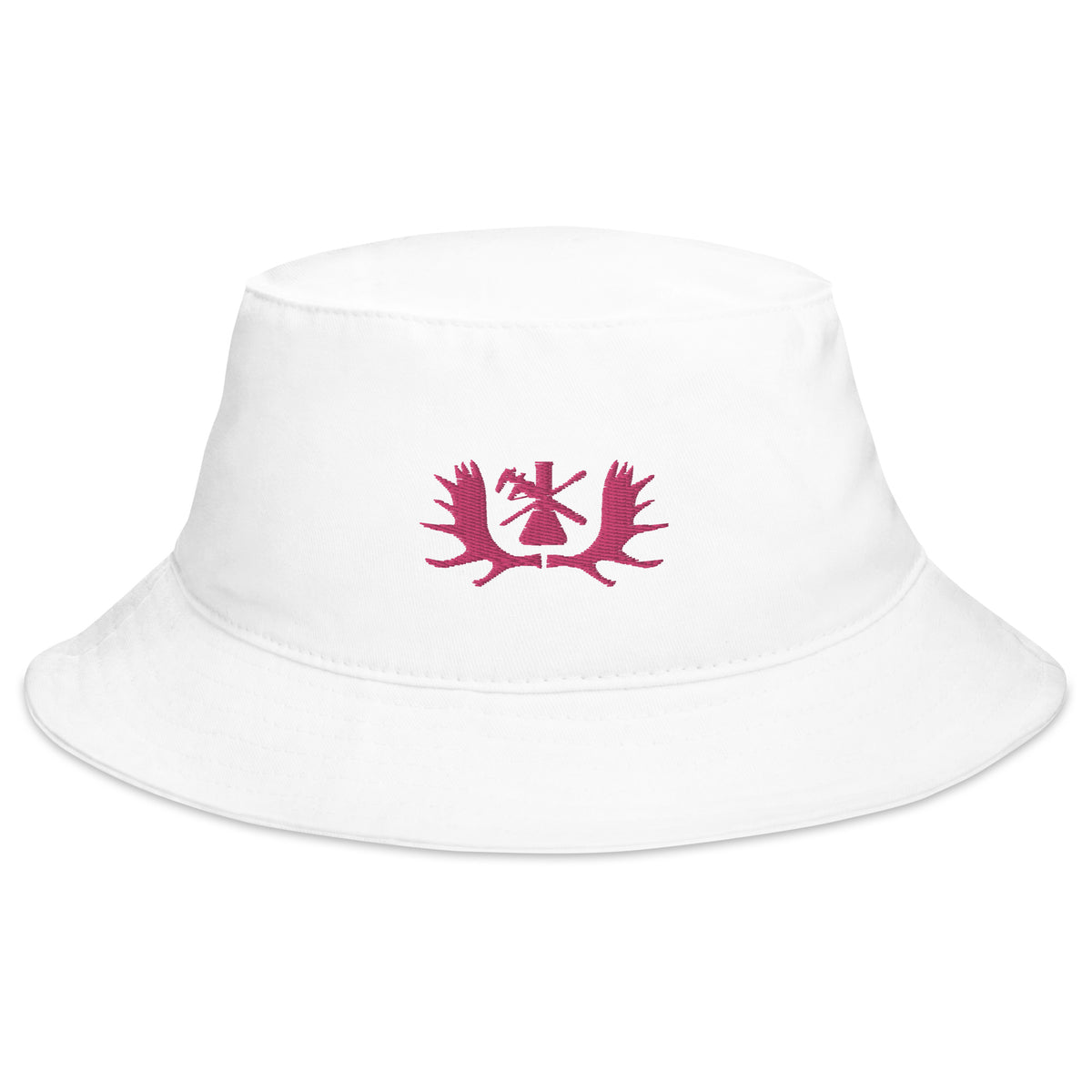 Moose Labs Bucket Hat white