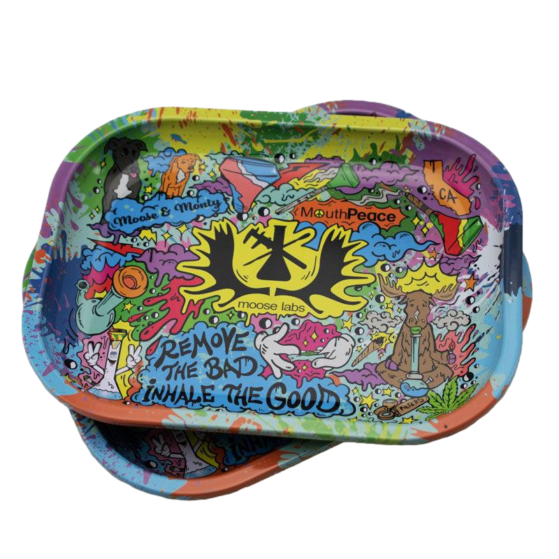 Moose Labs Rolling Tray  Herb Rolling Tray Designed by Moose Labs