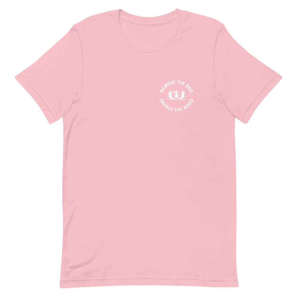unisex premium t shirt pink front
